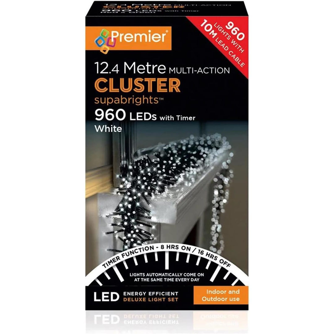960 Cluster Lights White