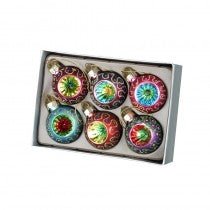 Colourful Traditional Bauble Set - Christmas.uk