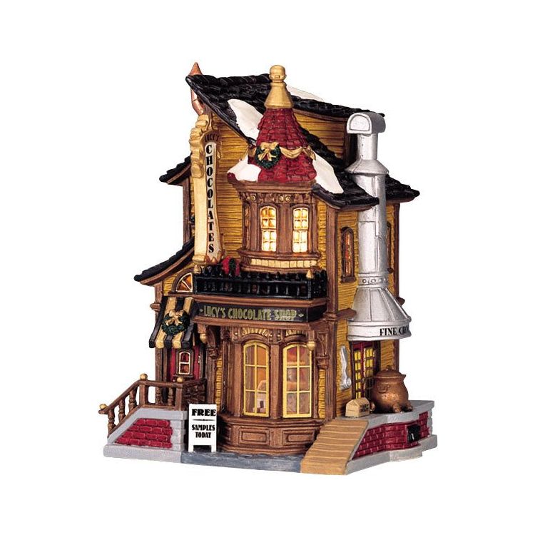Lucy'S Chocolate Shop , B/O Led - Christmas.uk