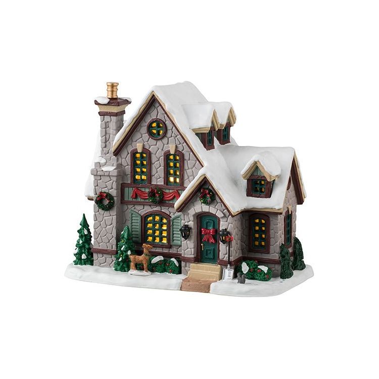 WHITE CHRISTMAS INCL. ADAPTOR 44338, 100 mA (WHITE) - Christmas.uk