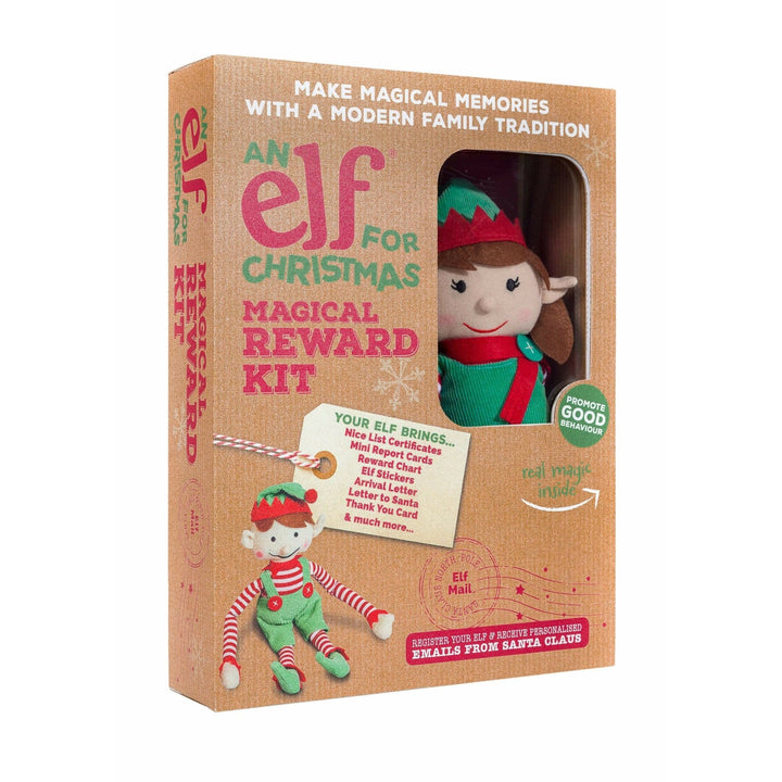 CHRISTMAS GIRL ELF TOY & MAGICAL REWARD KIT - Christmas.uk