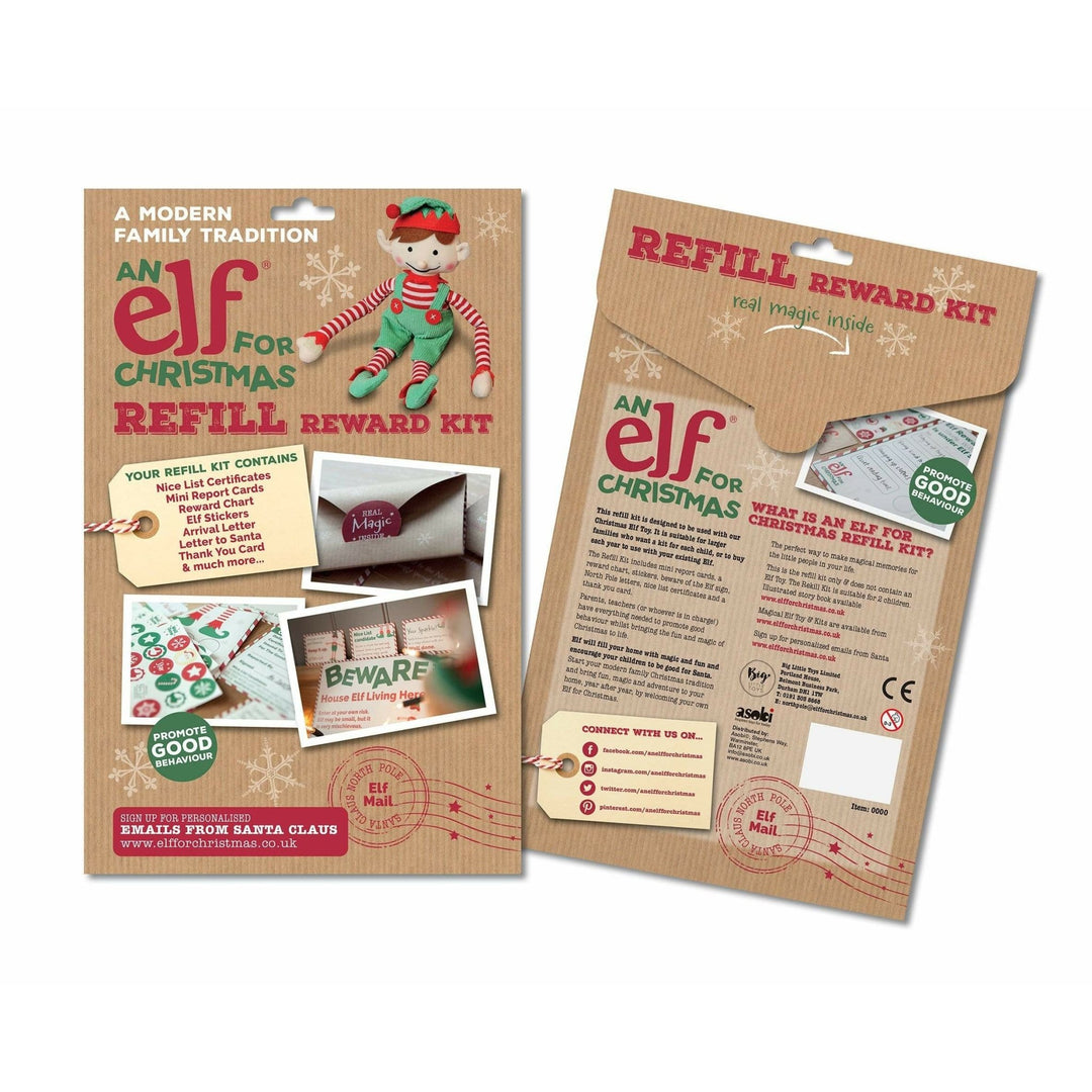 CHRISTMAS GIRL ELF TOY & MAGICAL REWARD KIT - Christmas.uk