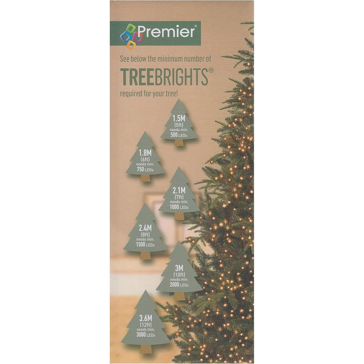 2000 Tree Bright LED Christmas Tree Lights - Multi Coloured - Christmas.uk