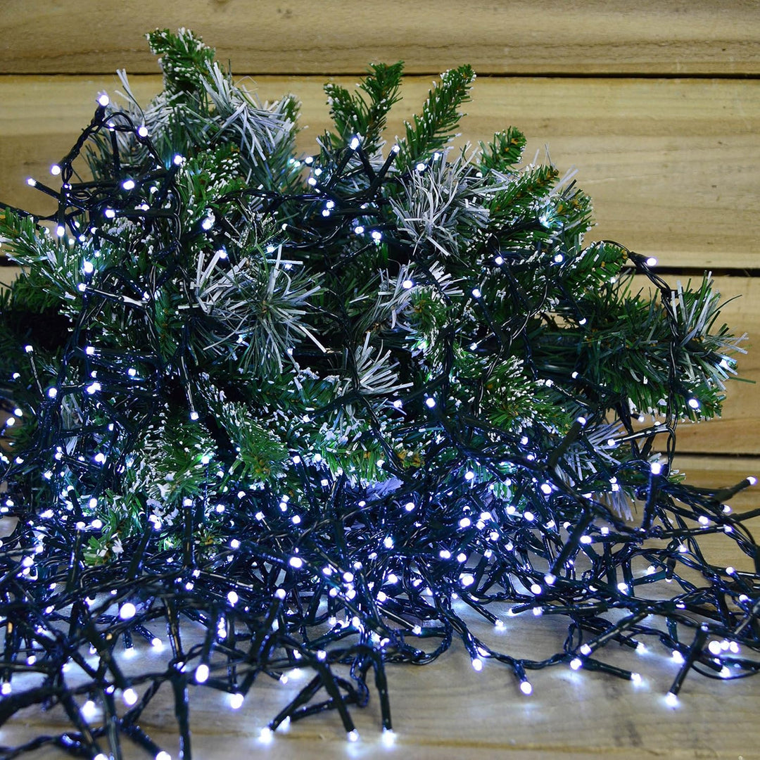 2000 Tree Bright LED Christmas Tree Lights - White - Christmas.uk