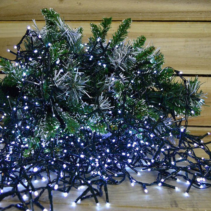 2000 Tree Bright LED Christmas Tree Lights - White - Christmas.uk