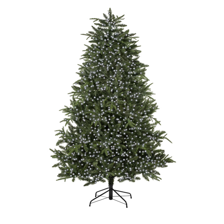 1000 Tree Brights - Clear Cable - White