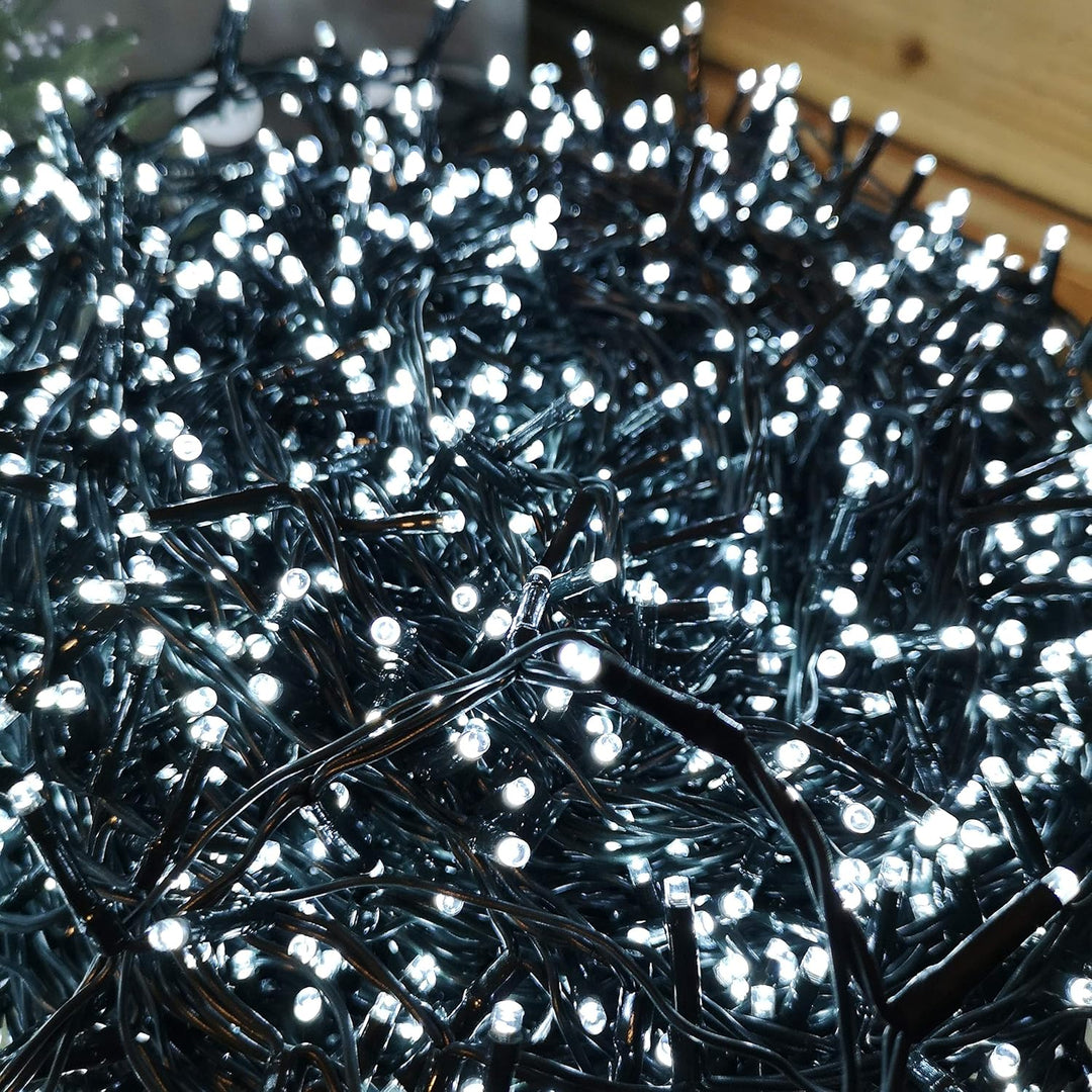 3000 Tree Bright LED Christmas Tree Lights - White - Christmas.uk