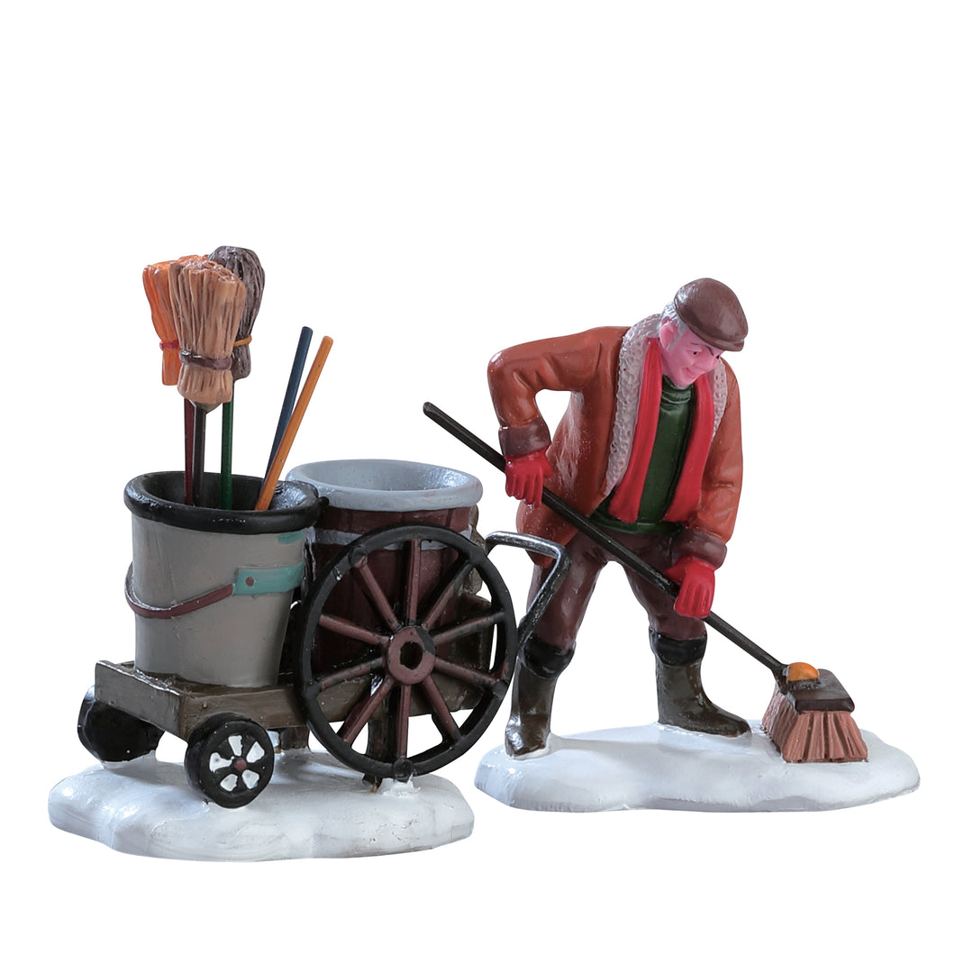 STREET SWEEPER, SET OF 2