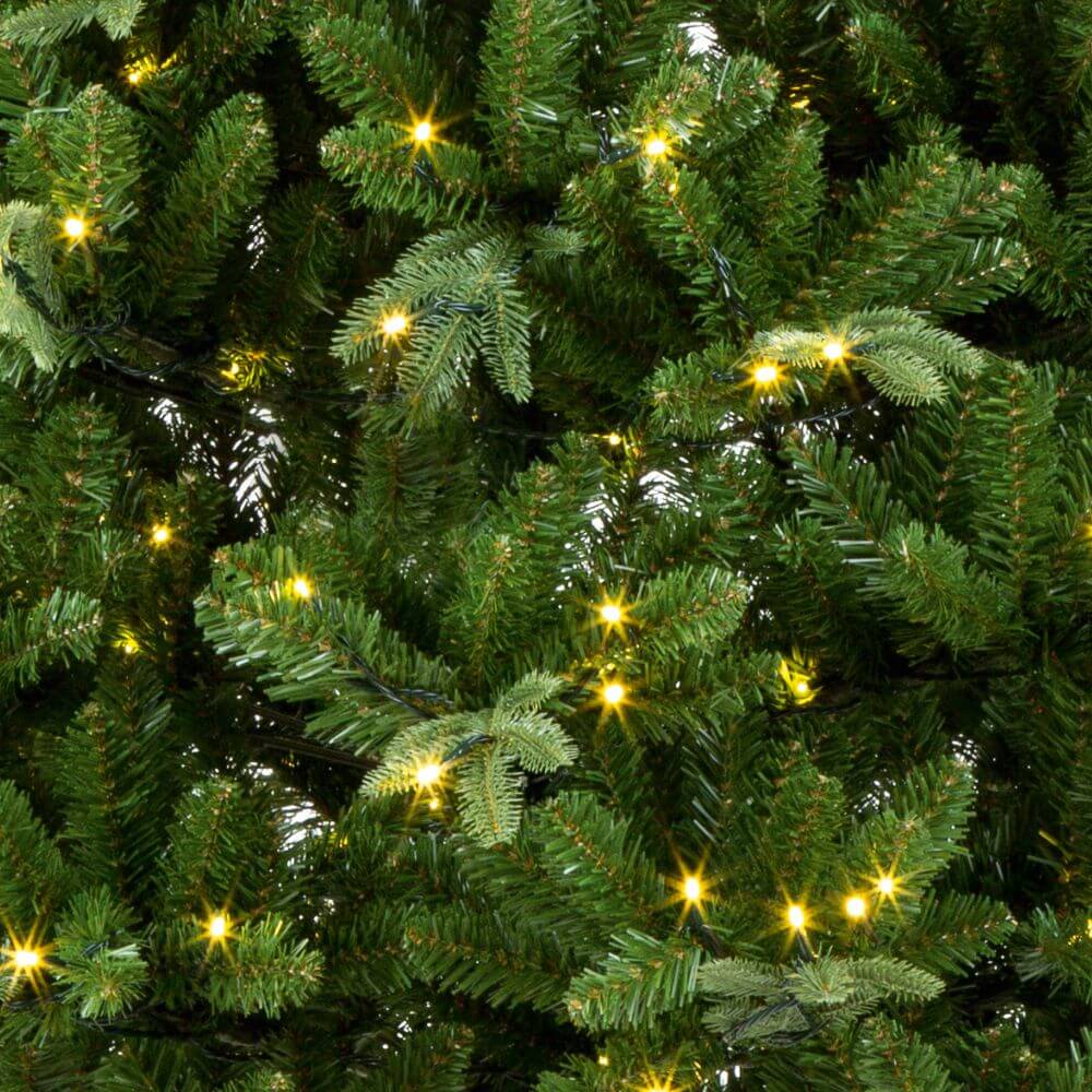 Fife Pine Pre Lit Christmas Tree 8ft (2.4 m) - Christmas.uk