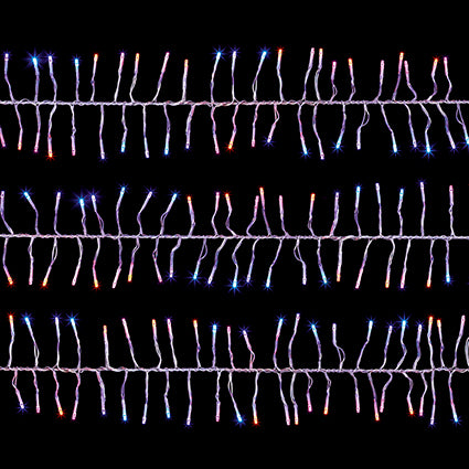2000 Multi Action Cluster with Rainbow LED and Timer