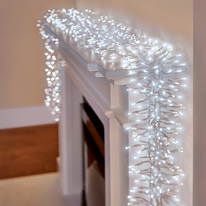 2000 Multi Action Clear Cable Cluster with White LED and Timer