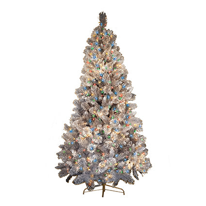 1500 Multi Action Clear Cable TreeBrights with Multi Colour LED and Timer