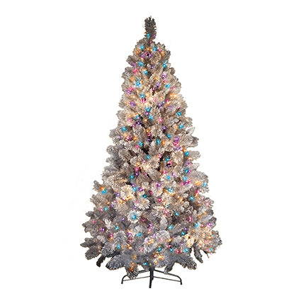 1500 Multi Action Clear Cable TreeBrights with Rainbow LED and Timer