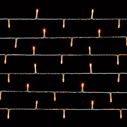 1500 Multi Action Clear Cable TreeBrights with Vintage Gold LED and Timer