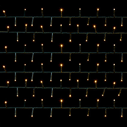 1500 M-A LED Warm White String Lights with timer