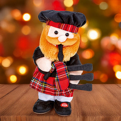 Scotmans sings Auld Lang Syne - Animated Toy
