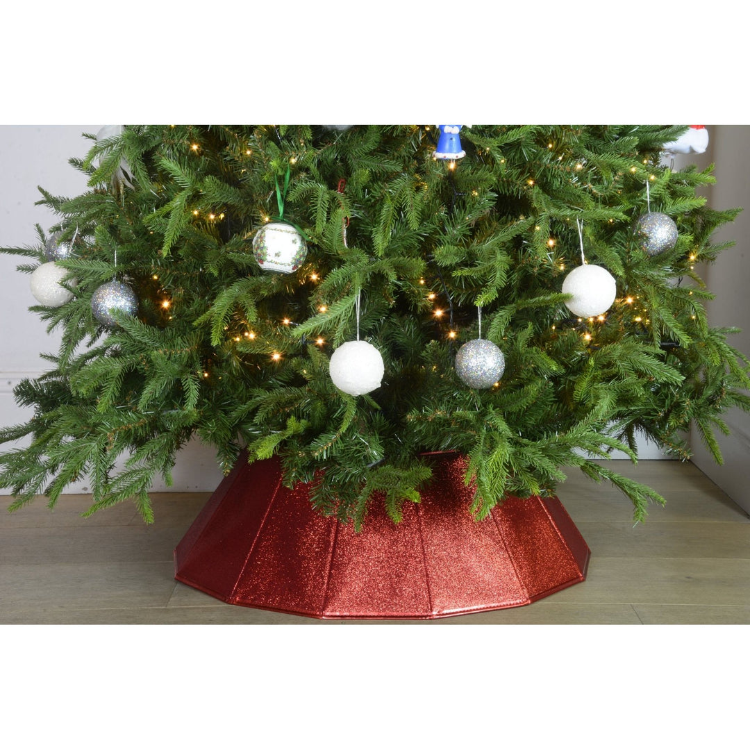 Christmas Tree Red Skirt - Red Collar for Christmas Tree - Christmas.uk