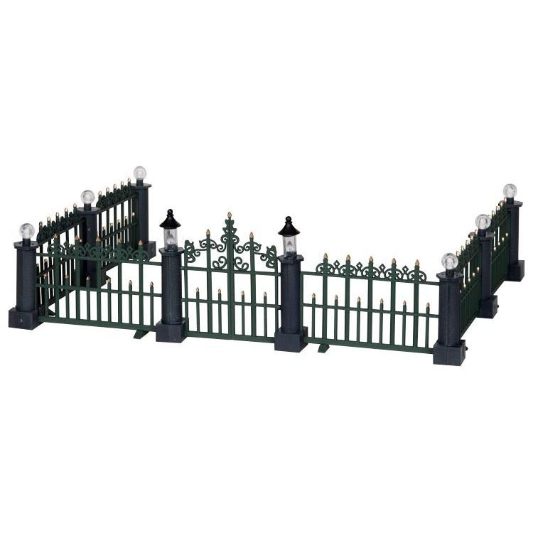 CLASSIC VICTORIAN FENCE, SET OF 7 - Christmas.uk