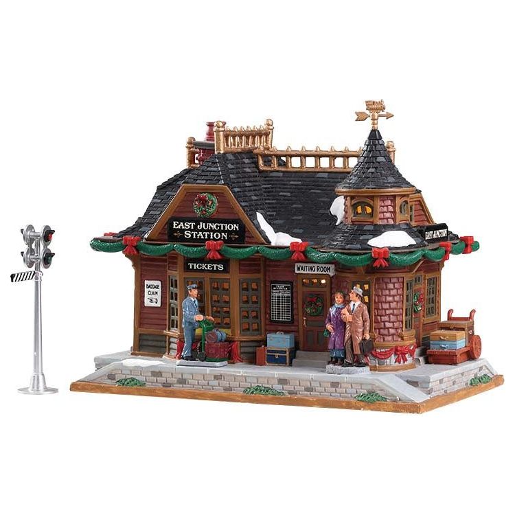 EAST JUNCTION STATION INCL. ADAPTOR 44338, 100 mA (WHITE) - Christmas.uk