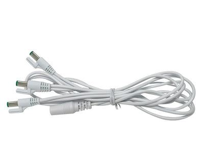 EXPANSION CABLE, TYPE - L TO TYPE - U X 3, WHITE - Christmas.uk