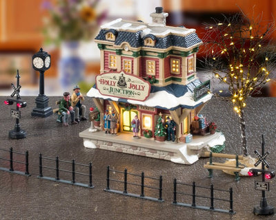 HOLLY JOLLY JUNCTION SET, INCL. ADAPTOR 74254, 550 mA (WHITE) - Christmas.uk