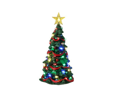 JOYFUL CHRISTMAS TREE, MULTI LIGHT, B/O (4.5V) - Christmas.uk