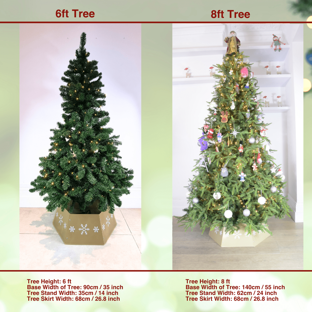 Metal Tree Gold Christmas Tree Skirt Collar Metal Gold Tree