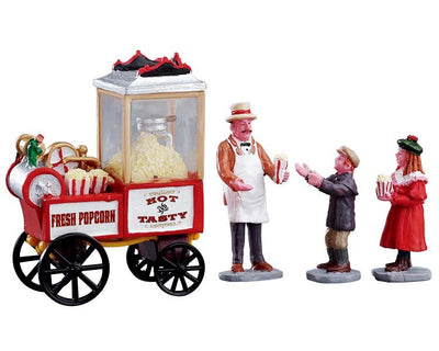 POPCORN SELLER, SET OF 4 - Christmas.uk