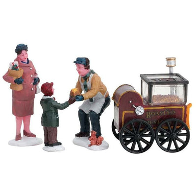 Roasted Chestnut Stand, Set/4 - Christmas.uk
