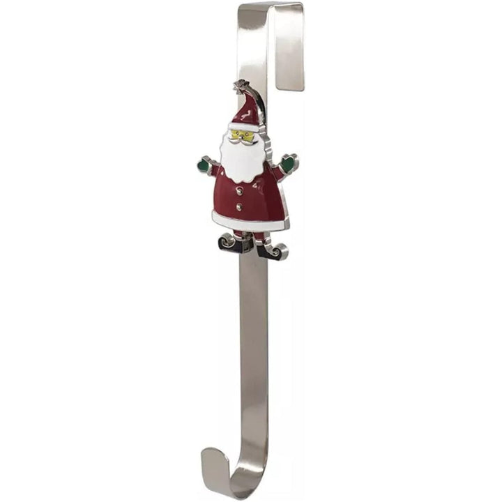 Santa Wreath Hanger 36cm - Christmas.uk