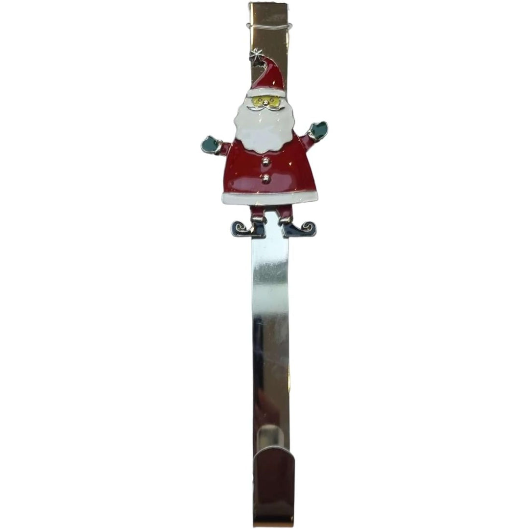 Santa Wreath Hanger 36cm - Christmas.uk