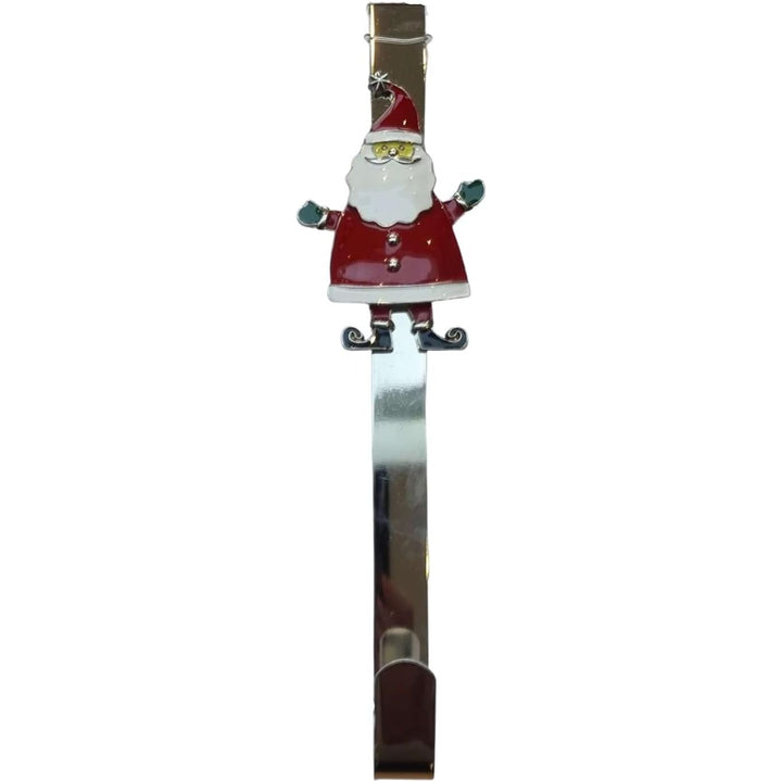 Santa Wreath Hanger 36cm - Christmas.uk