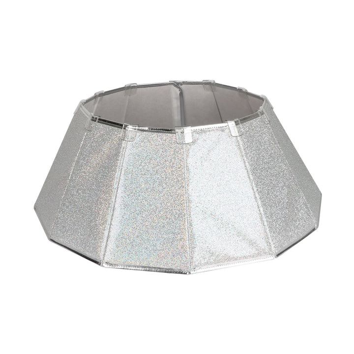 Sparkly Christmas Tree Skirt - Iridescent Christmas Tree Skirt - Christmas.uk