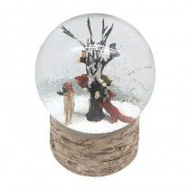 Woodland Animals Musical Snow Globe - Christmas.uk