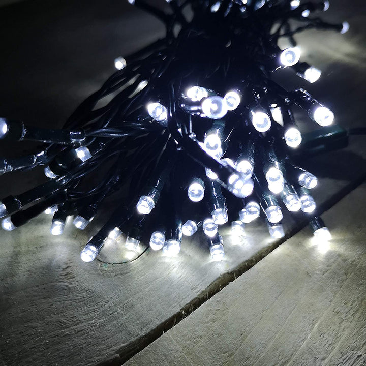 100 Timelights White - Christmas.uk