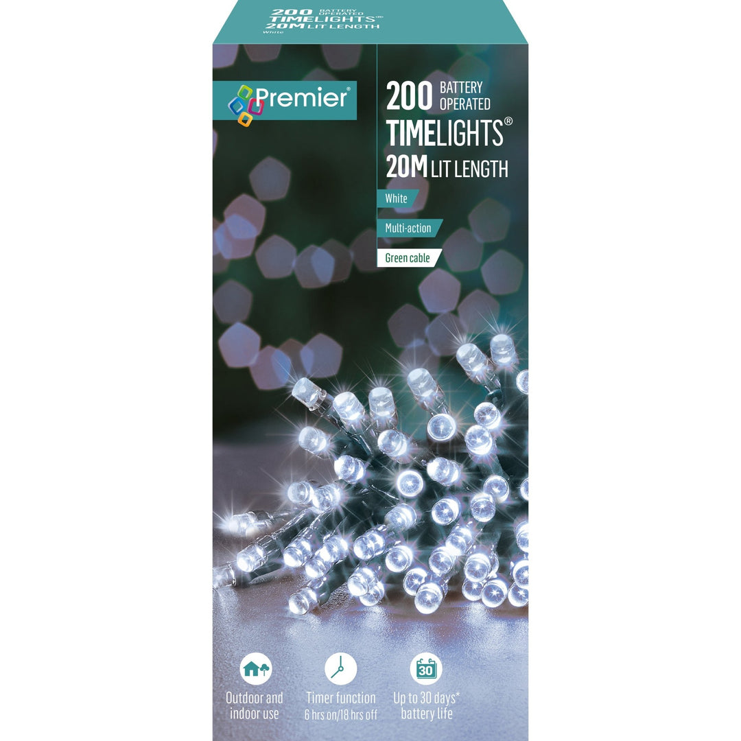 200 Timelights White - Christmas.uk