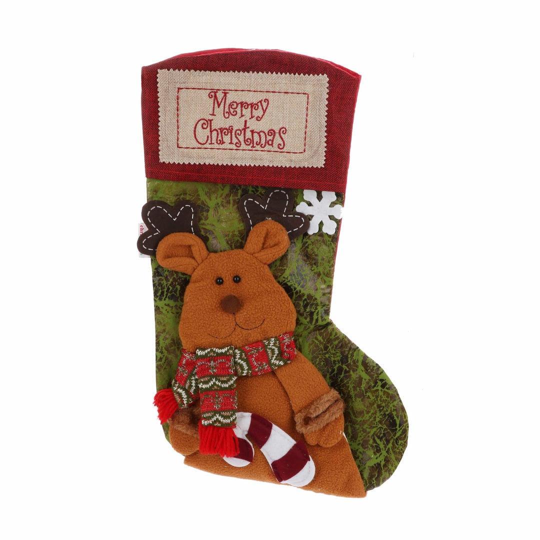 3 Stockings Set - MERRY CHRISTMAS - Christmas.uk