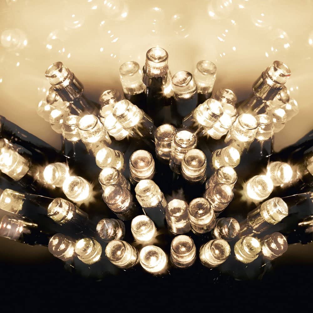 50 Timelights Warm White - Christmas.uk
