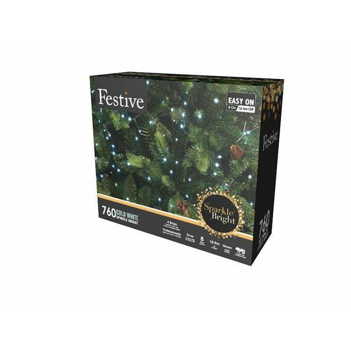760 LED Warm White Christmas Fairy Bright Lights - Christmas.uk