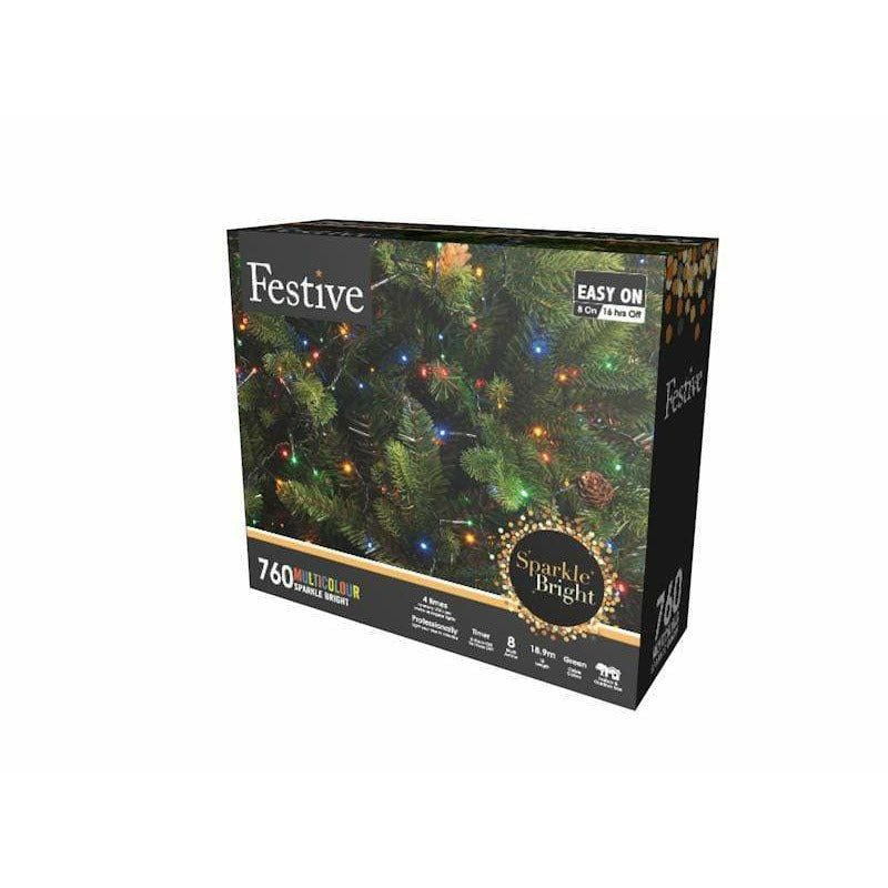 760 LED Warm White Christmas Fairy Bright Lights - Christmas.uk