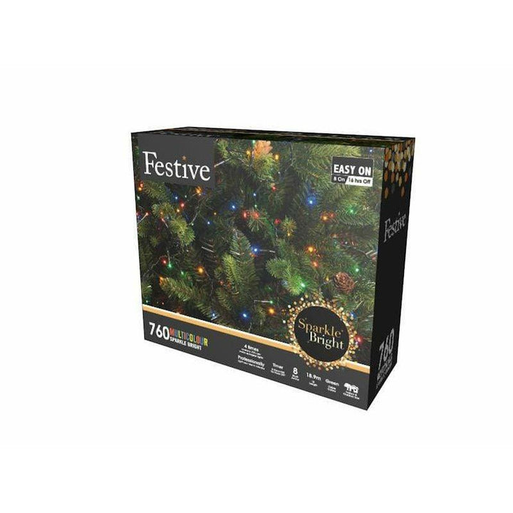 760 LED Warm White Christmas Fairy Bright Lights - Christmas.uk