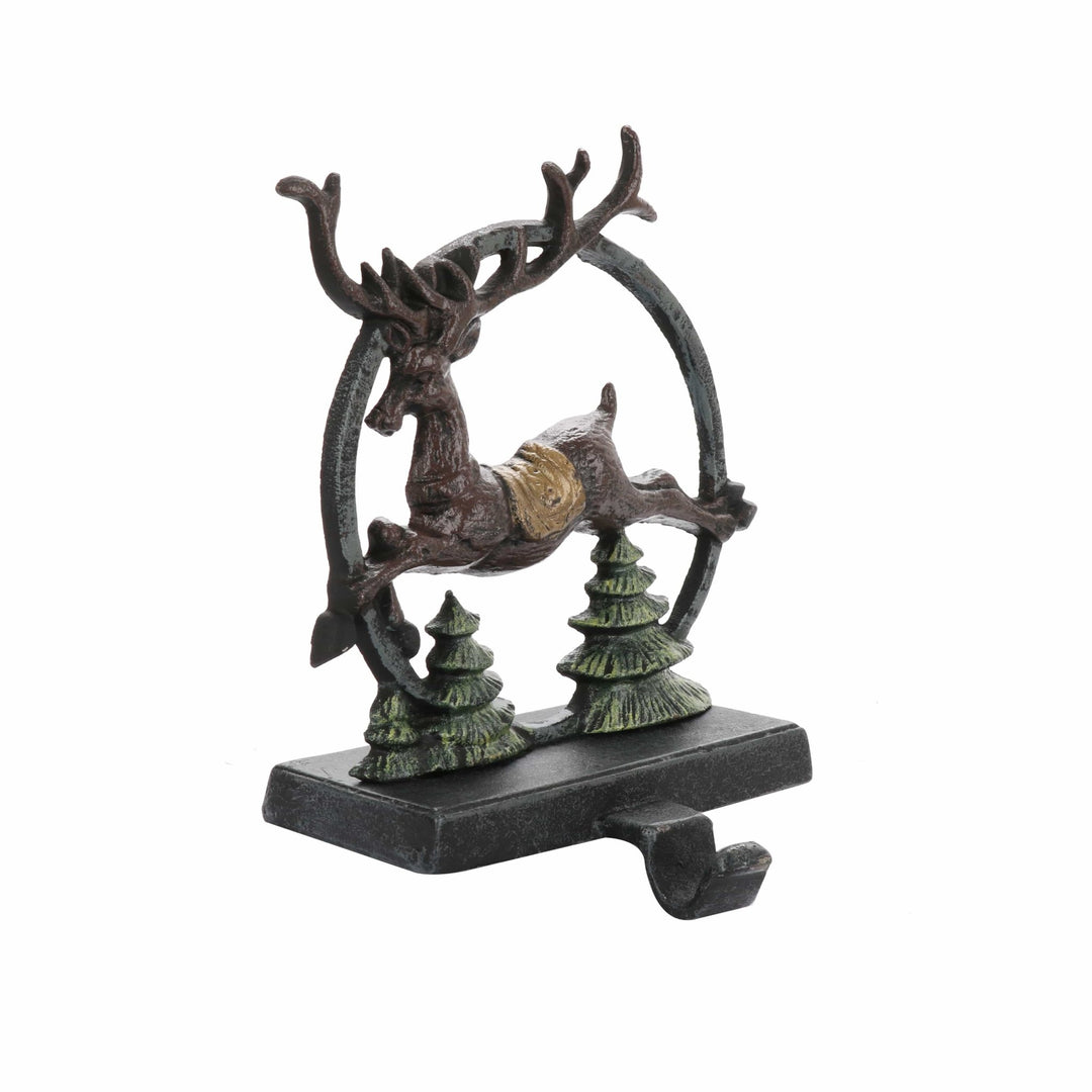 Cast Iron Christmas Stocking Holder - Christmas.uk
