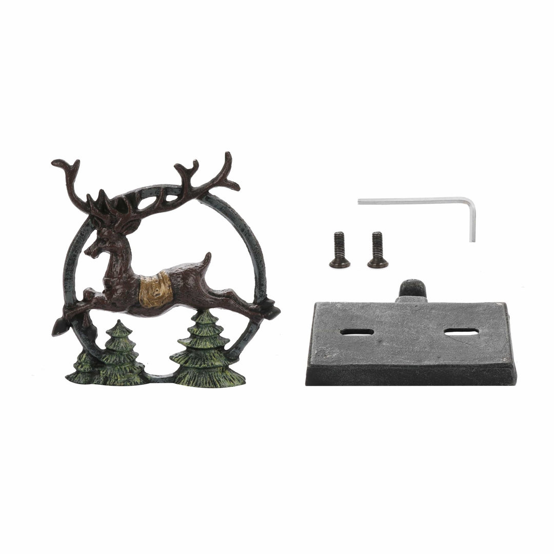 Cast Iron Christmas Stocking Holder - Christmas.uk