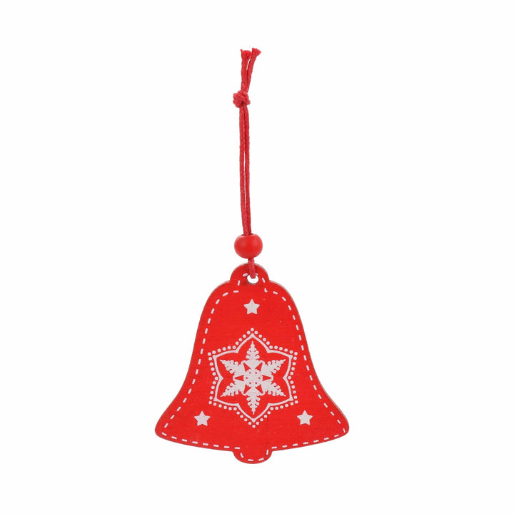 Christmas Box - Set of 48 Wooden Decorations - Christmas.uk