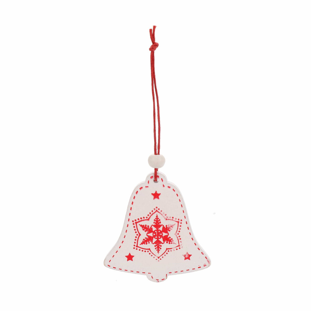 Christmas Box - Set of 48 Wooden Decorations - Christmas.uk