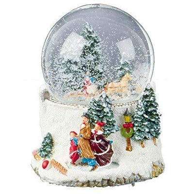 Christmas Family Snow Globe Premier Decorations 5053844155943 I Christmas UK Online Shop