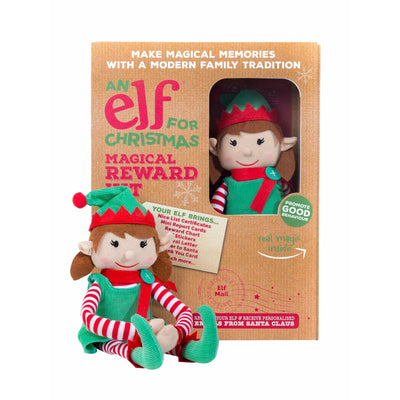 CHRISTMAS GIRL ELF TOY & MAGICAL REWARD KIT Christmas UK 5060645720133 I Christmas UK Online Shop