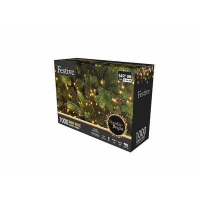 Christmas Lights - 1000 LED Sparkle - Indoor/Outdoor - Christmas.uk