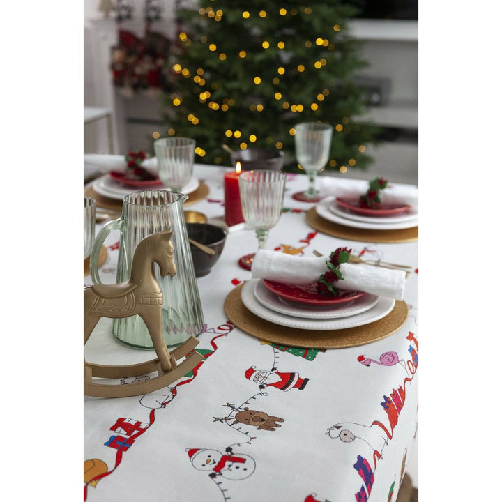 Decorative Christmas Tablecloths - Christmas.uk