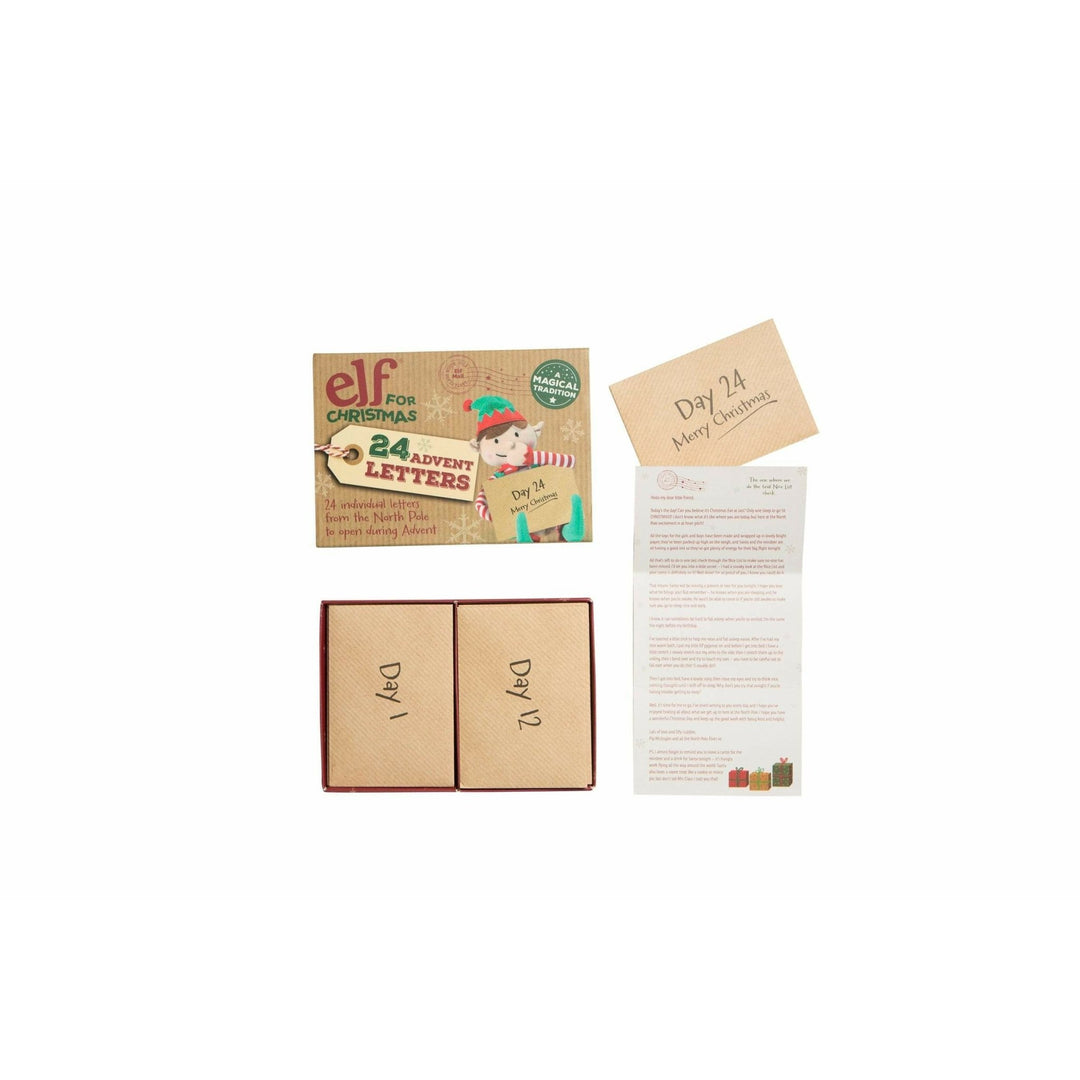 Elf Set - Girls Toy & Reward Kit + Advent Letters + Light - Up Door - Christmas.uk